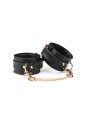Kajdanki Black Organosilicon Ankle Cuffs Liebe Seele