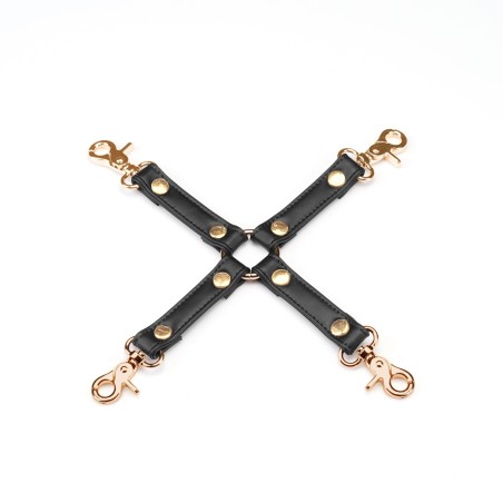 Uprząż Bondage Black Organosilicon Hogtie Liebe Seele