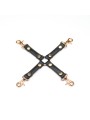 Uprząż Bondage Black Organosilicon Hogtie Liebe Seele