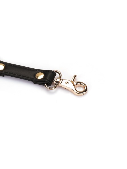 Uprząż Bondage Black Organosilicon Hogtie Liebe Seele