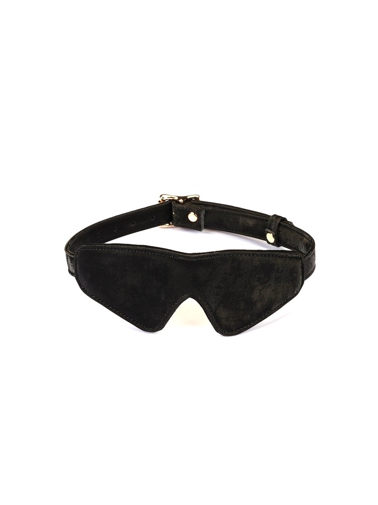 Maska Na Oczy Boudoir Amor Black Blindfold Liebe Seele