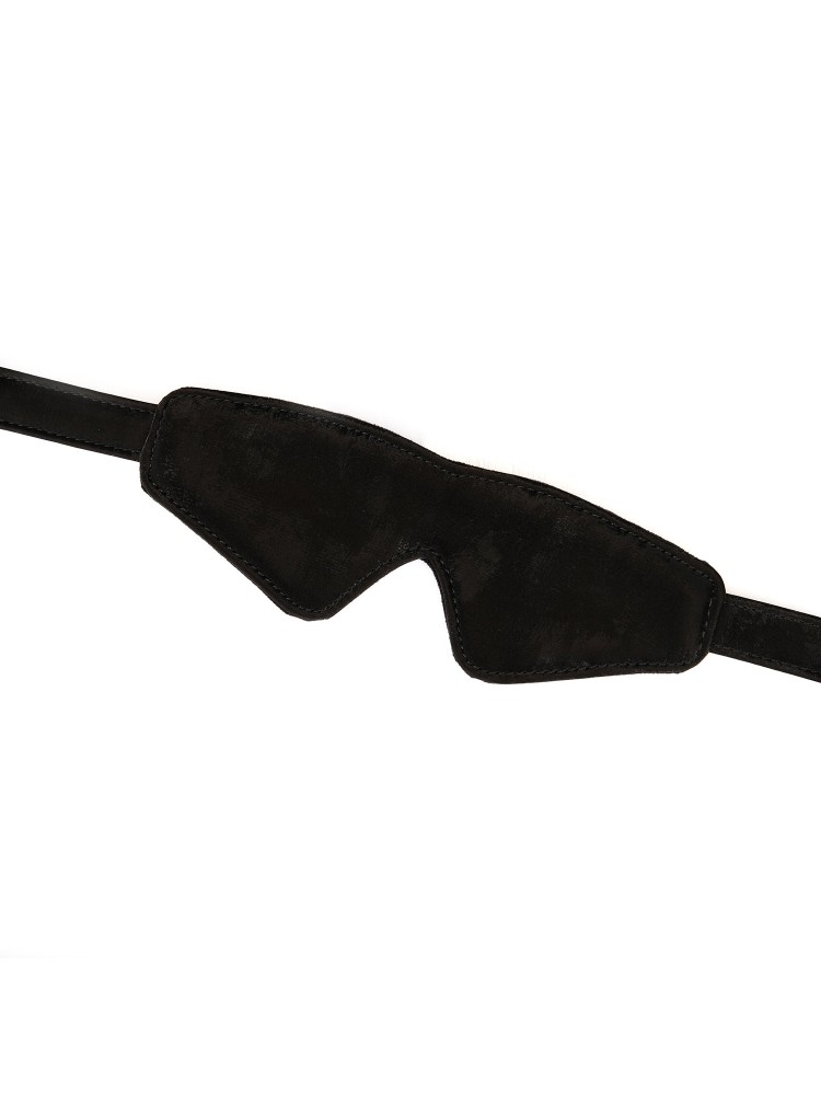 Maska Na Oczy Boudoir Amor Black Blindfold Liebe Seele