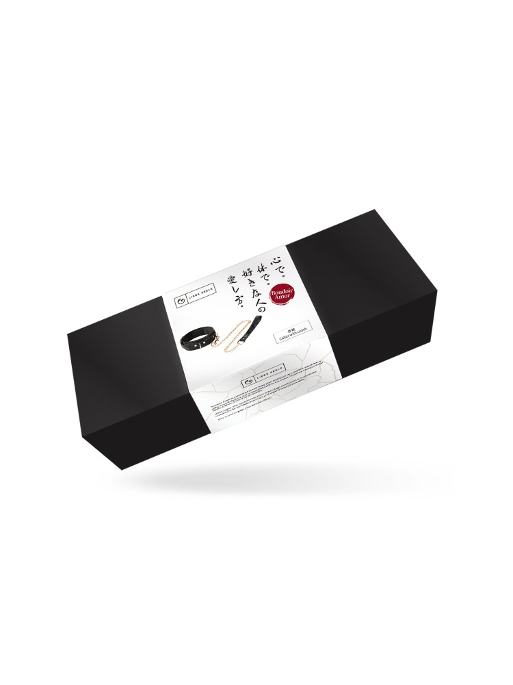 Obróżka Boudoir Amor Black Collar Liebe Seele