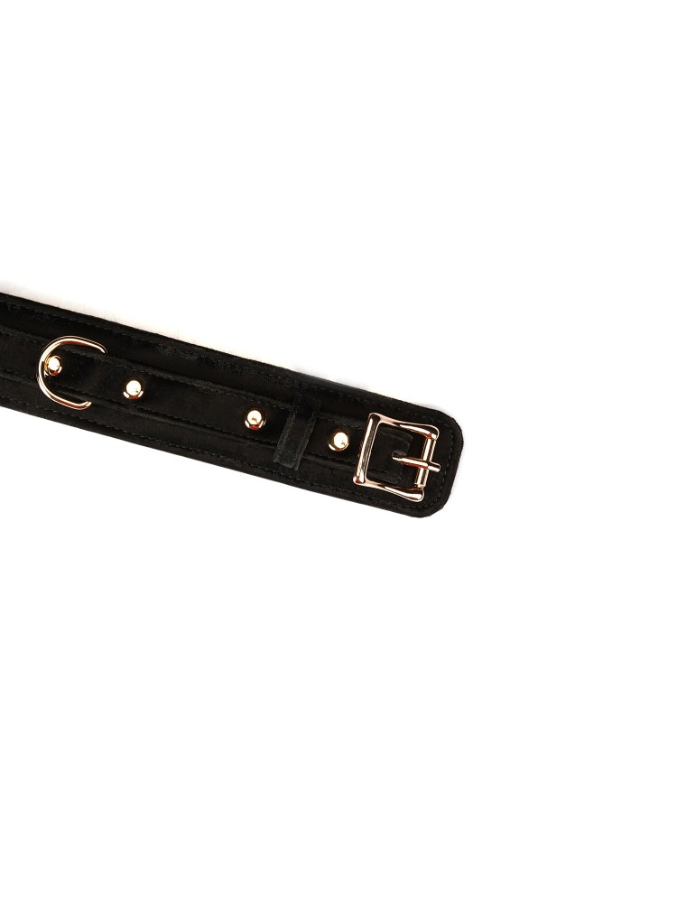Obróżka Boudoir Amor Black Collar Liebe Seele