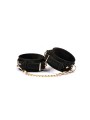 Kajdanki Boudoir Amor Black Ankle Cuffs Liebe Seele