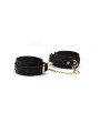 Kajdanki Boudoir Amor Black Ankle Cuffs Liebe Seele
