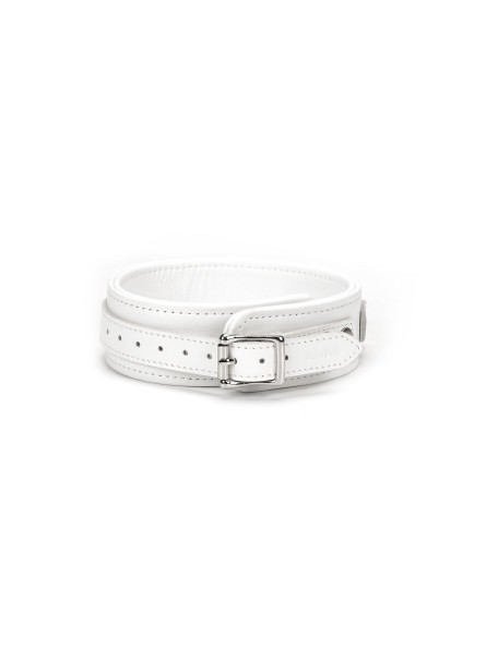 Obróżka Ze Smyczą Fuji White Collar With Leash Liebe Seele