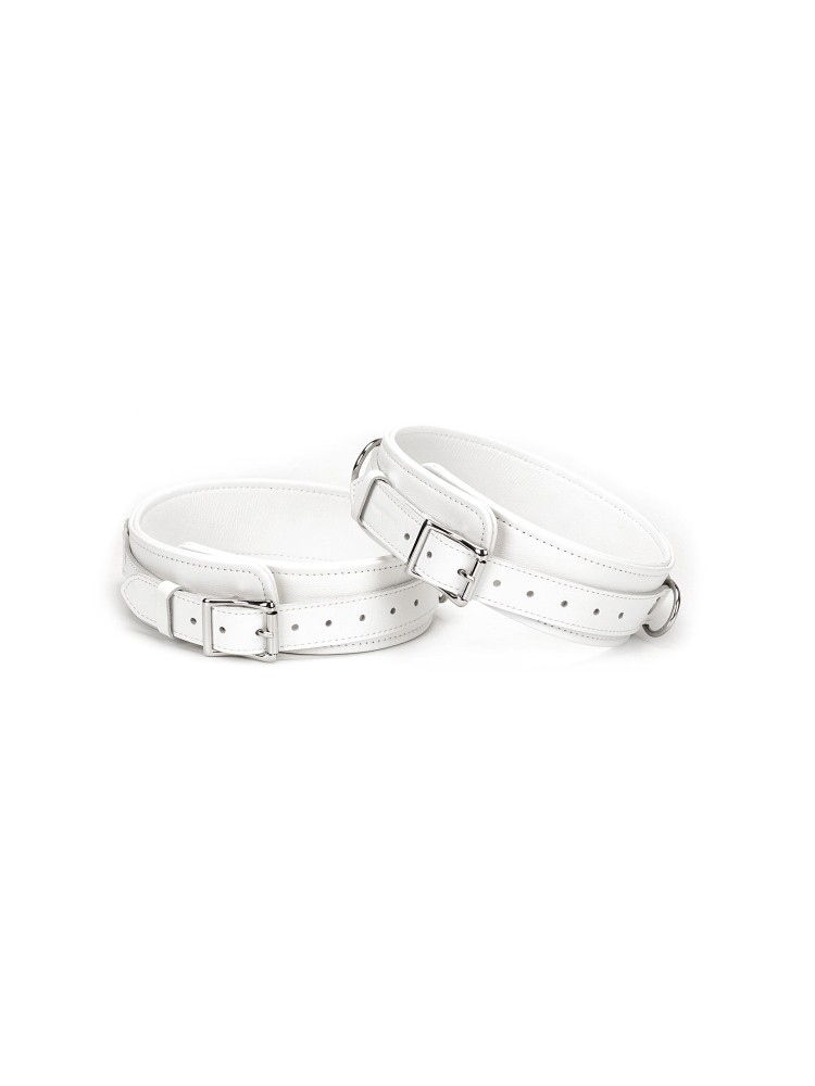 Kajdanki Fuji White Thigh Cuffs Liebe Seele S