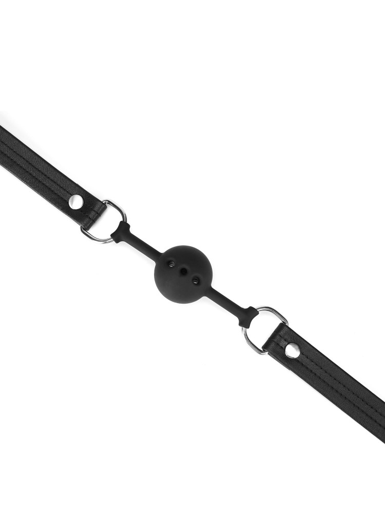 Knebel Black Bond Ball Gag Liebe Seele