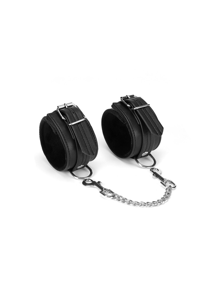 Kajdanki Black Bond Ankle Cuffs Liebe Seele
