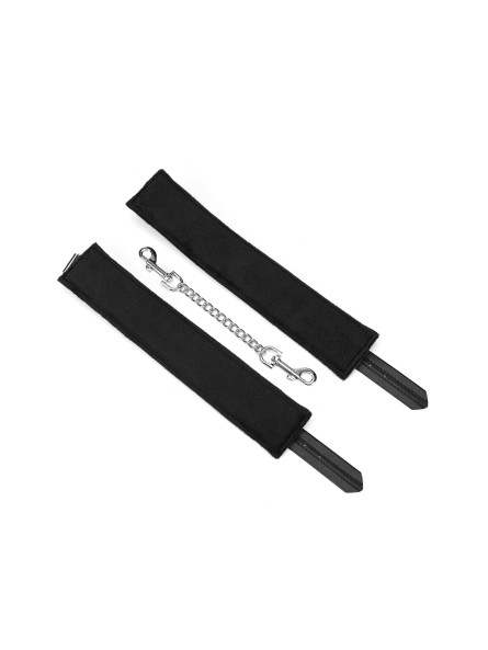 Kajdanki Black Bond Ankle Cuffs Liebe Seele