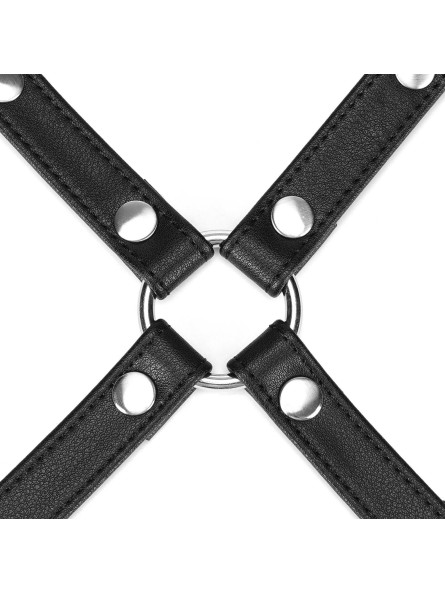 Uprząż Bondage Black Bond Hogtie Liebe Seele