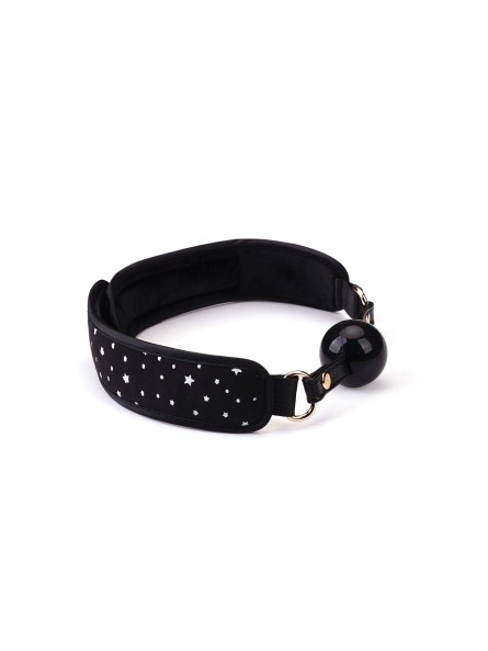 Zestaw Stary Nights 7Pcs Bondage Kit Black Stary Pu Liebe Seele