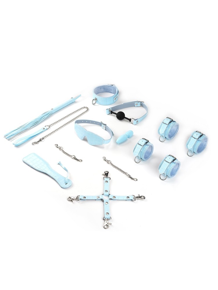 Zestaw Bondage Macaron 9Pcs Bondage Kit-Mint Liebe Seele