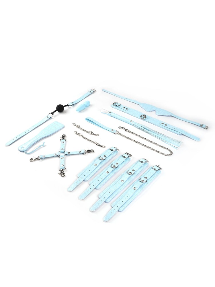 Zestaw Bondage Macaron 9Pcs Bondage Kit-Mint Liebe Seele