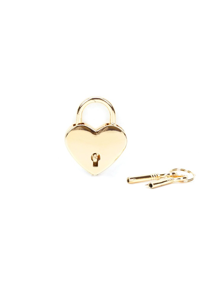 Kłódka Gold Heart Shape Padlock (2Pcs A Set) Liebe Seele