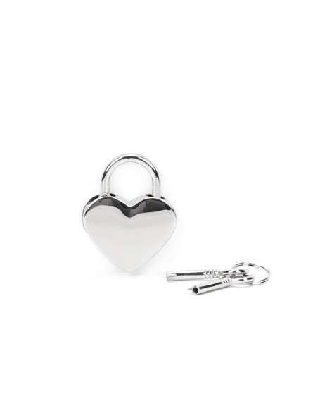 Kłódka Silver Heart Shape Padlock (2Pcs A Set) Liebe Seele