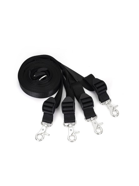 Underbed Webbing Accessory With Clips In Silver Liebe Seele