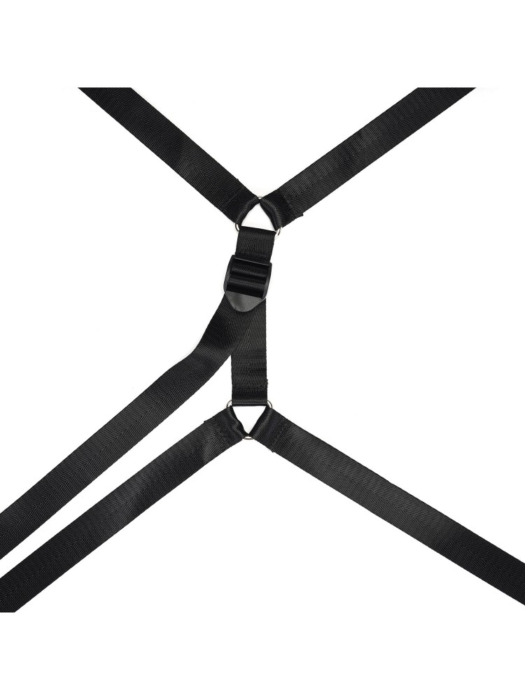 Underbed Webbing Accessory With Clips In Silver Liebe Seele