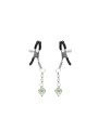 Klamerki Na Sutki Glow-In-Dark Nipple Clamps Liebe Seele zielone