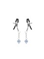 Klamerki Na Sutki Glow-In-Dark Nipple Clamps Liebe Seele niebieskie