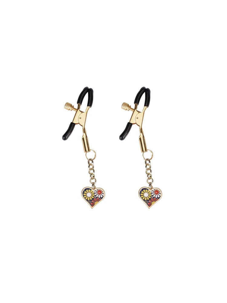 Klamerki Na Sutki Gold Nipple Clamps Liebe Seele