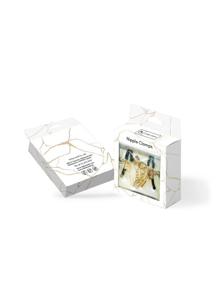 Klamerki Na Sutki Gold Nipple Clamps Liebe Seele