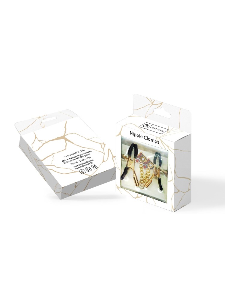 Klamerki Na Sutki Gold Nipple Clamps Liebe Seele