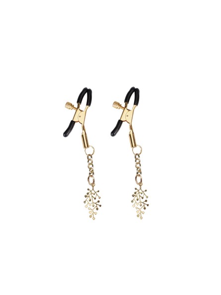 Klamerki Na Sutki Gold Rose Tree Nipple Clamps Liebe Seele