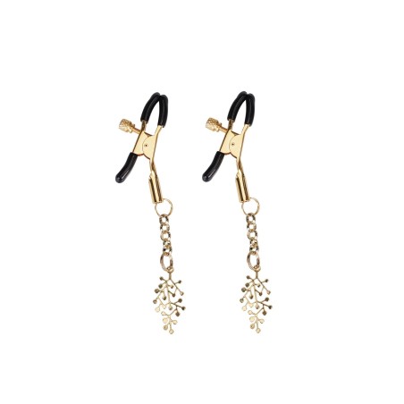 Klamerki Na Sutki Gold Rose Tree Nipple Clamps Liebe Seele