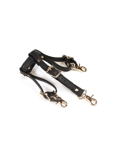 Uprząż Dark Secret Leather Forced Orgasm Harness Belt Liebe Seele
