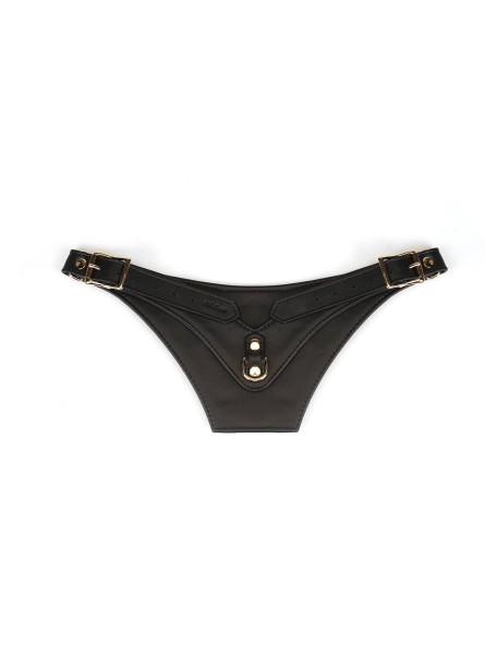 Uprząż Dark Secret Leather Forced Orgasm Harness Belt Liebe Seele