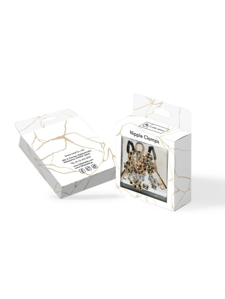 Klamerki Na Sutki Black Beads Chains And Nipple Clamps Liebe Seele