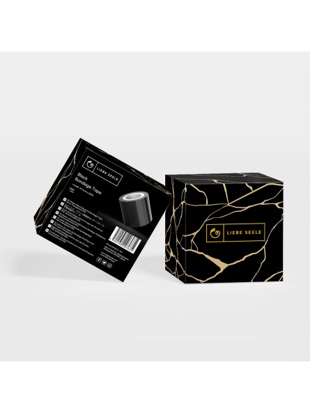 Taśma Do Krępowania 25M Long Bondage Tape Black Liebe Seele