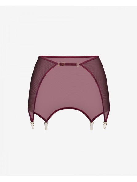 Pas Do Pończoch Gwen Burgundy M/L Promees