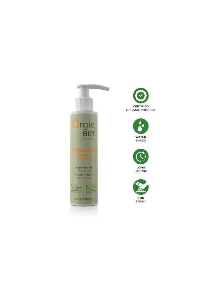 Żel Intymny Bio Chamomile Organic Intimate Gel 100Ml Orgie