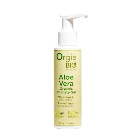 Żel Intymny Bio Aloe Vera Organic Intimate Gel 100Ml Orgie