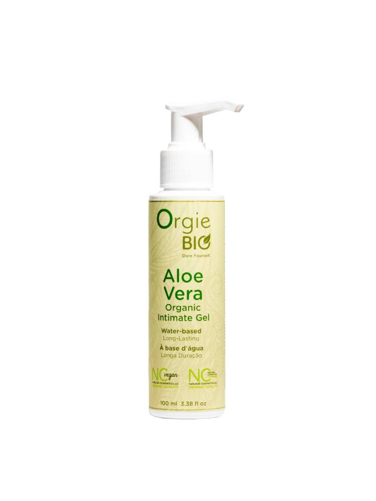 Żel Intymny Bio Aloe Vera Organic Intimate Gel 100Ml Orgie