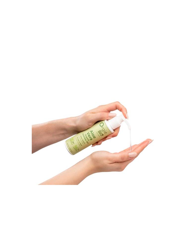 Żel Intymny Bio Aloe Vera Organic Intimate Gel 100Ml Orgie