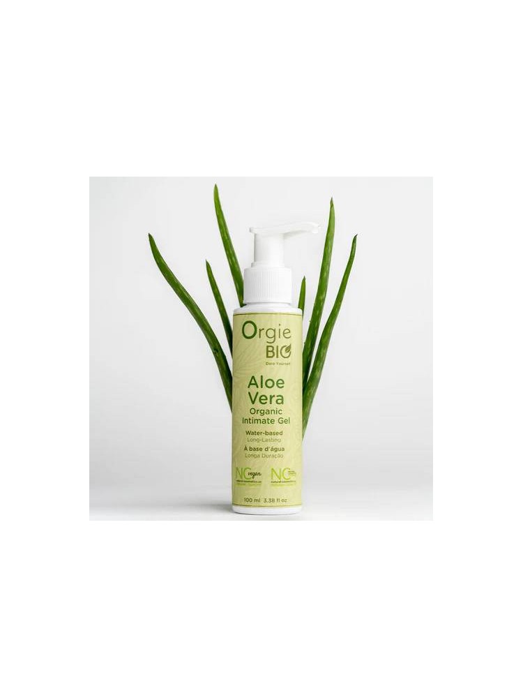 Żel Intymny Bio Aloe Vera Organic Intimate Gel 100Ml Orgie