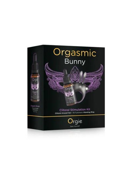 Zestaw Dla Par Orgasmic Bunny Clitoral Stimulation Kit Orgie