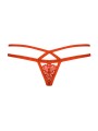 838-Tho-3 Stringi Czerwone S/M Obsessive