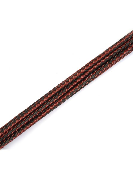 Pejcz Wine Red and Black Leather Cat O Nine Tails Liebe Seele