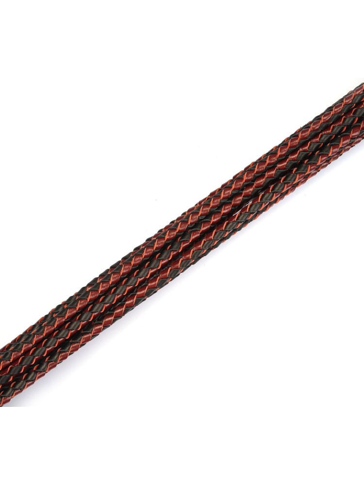 Pejcz Wine Red and Black Leather Cat O Nine Tails Liebe Seele