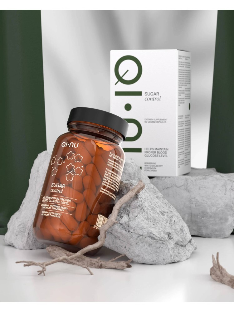 Suplement Diety 60 Kapsułek Sugar Control Qi-Nu