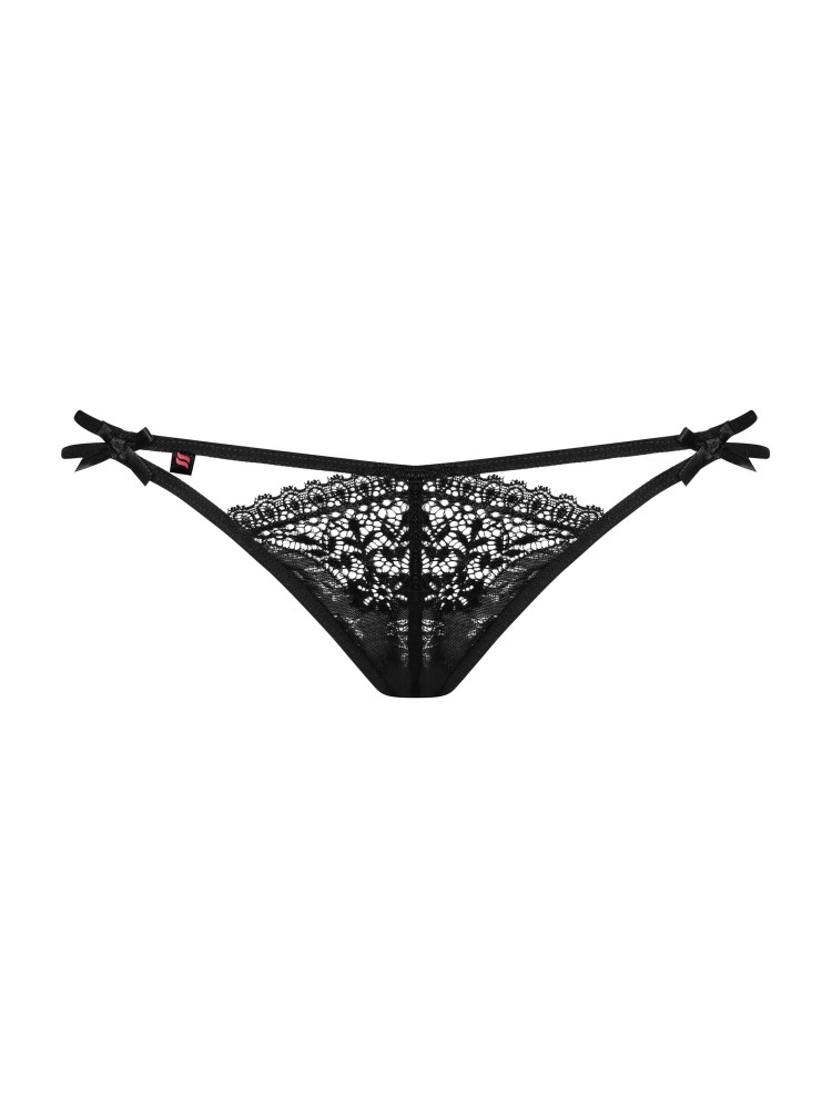 Stringi Czarne Intensa L/Xl Obsessive