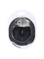 Kajdanki Heavy-Duty Fluffy Handcuffs Black Ouch!