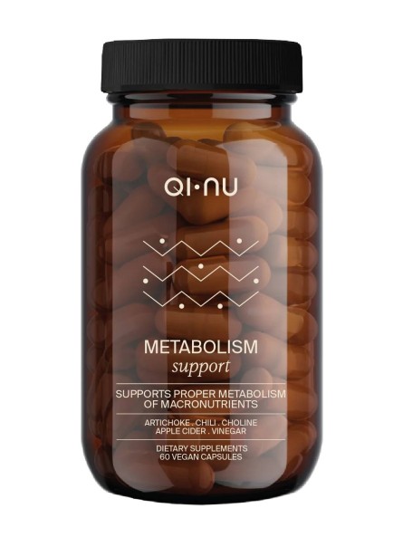Wsparcie Metabolizmu 60 Kapsułek Metabolism Support Qi-Nu