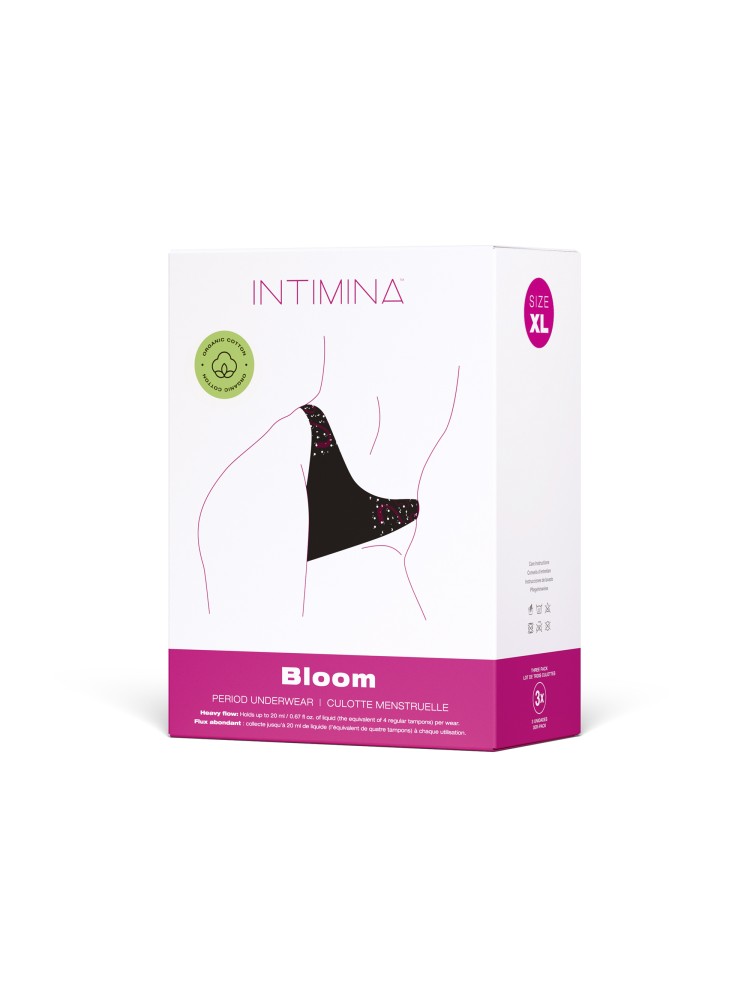 3Pak Bielizna Menstruacyjna Bloom Menstrual Panties Xl Intimina