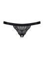 828-THC-1 stringi otwarte czarne L/XL Obsessive